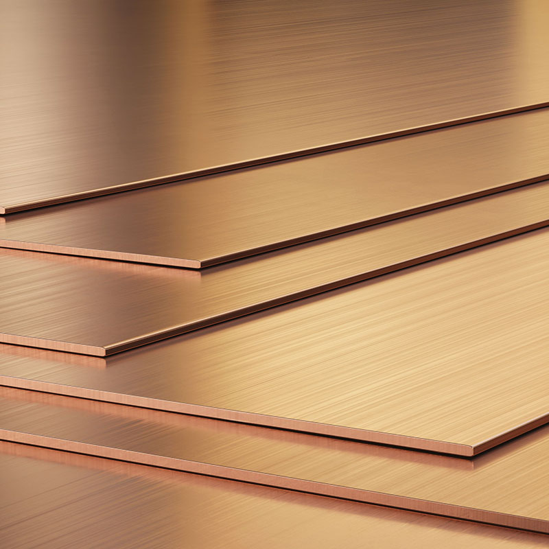 Лист бронзовый БрАЖН10-4-4 25х300х400 мм