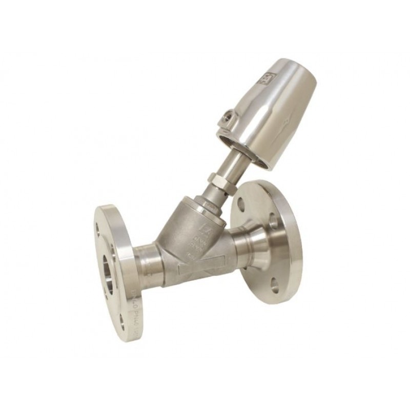 Клапан седельный с наклонным штоком Фл-Фл 1 1/2