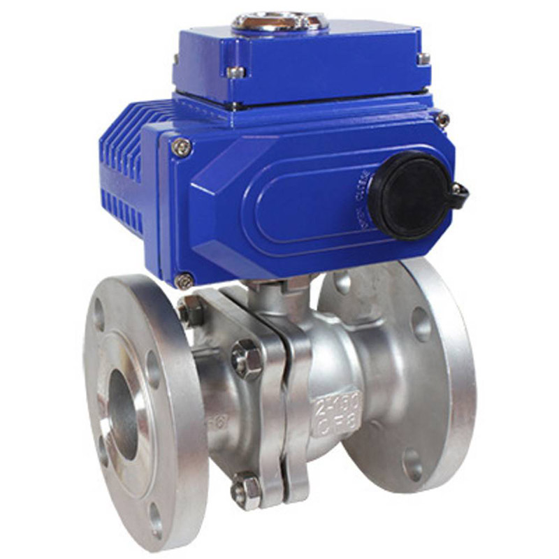 Кран шаровой нерж. 2-х сост. п/проходн. фланцевый 3