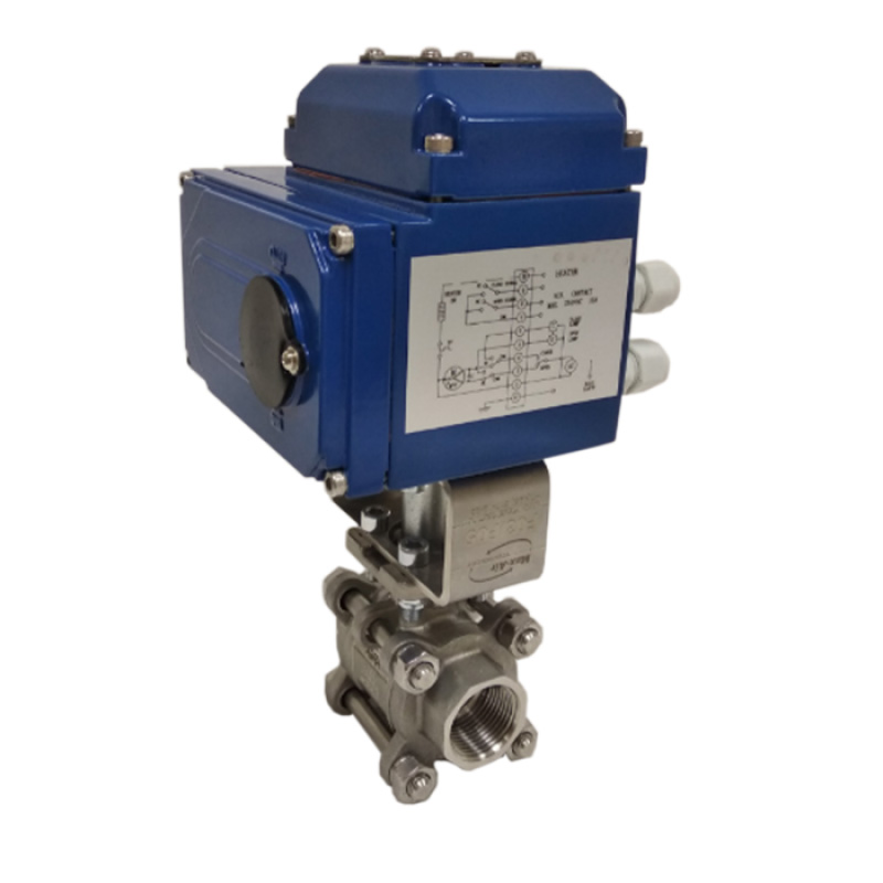 Кран шаровой нерж. 3-х сост. п/проходн., ВР/ВР 3/4